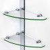 DreamLine Elegance 34 in. D x 60 in. W x 74 3/4 in. H Shower Door in Chrome with Right Drain Biscuit Base Kit  DL-6205R-22-01 - B075QGQVWX